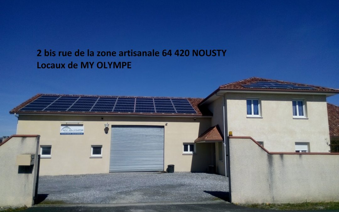 MY OLYMPE a déménagé à NOUSTY