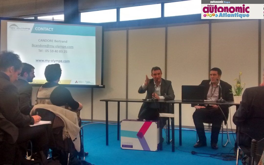 MY OLYMPE au Salon Autonomic Atlantique à Bordeaux les 3 et 4 mars dernier…