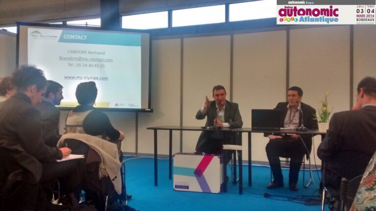 MY OLYMPE au Salon Autonomic Atlantique à Bordeaux les 3 et 4 mars dernier…