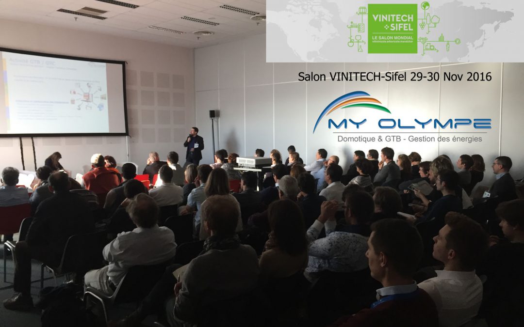 MY OLYMPE au salon VINITECH-Sifel
