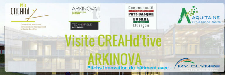 Journée ARKINOVA à ANGLET : pitch innovation !