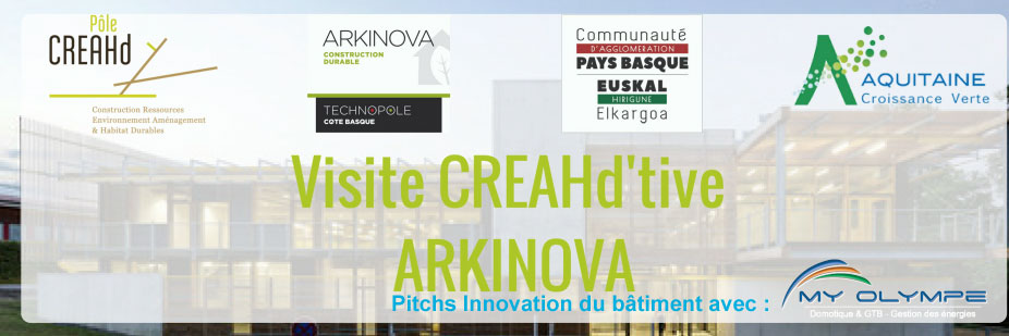 Journée ARKINOVA à ANGLET : pitch innovation !