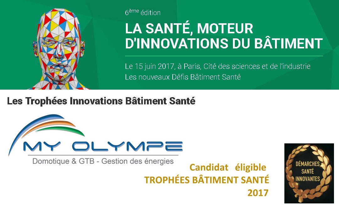 Finaliste TROPHÉES BÂTIMENT SANTÉ 2017 !