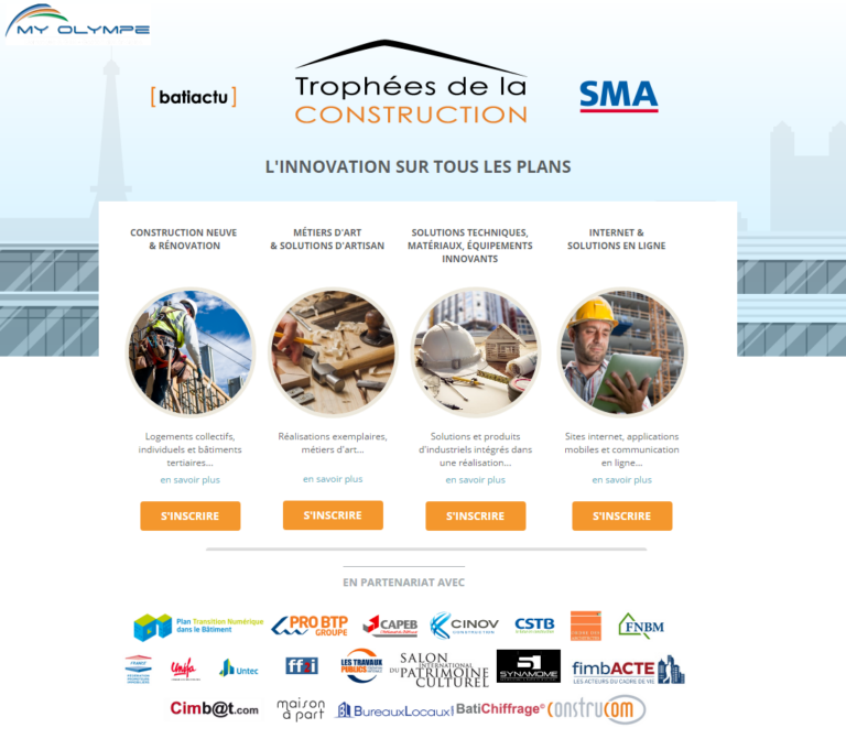 Finaliste aux Trophées de la Construction 2015