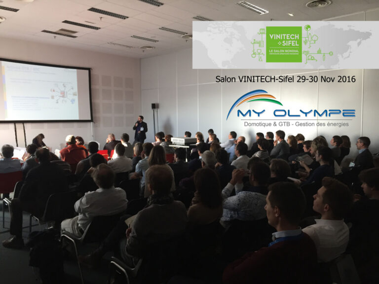 MY OLYMPE au salon VINITECH-Sifel