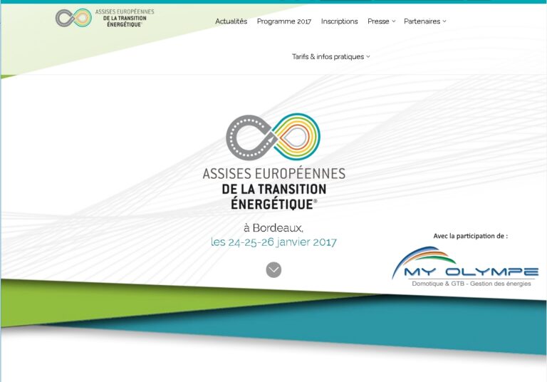 Assises européennes transition énergétique : Bordeaux 24 -26/01/17