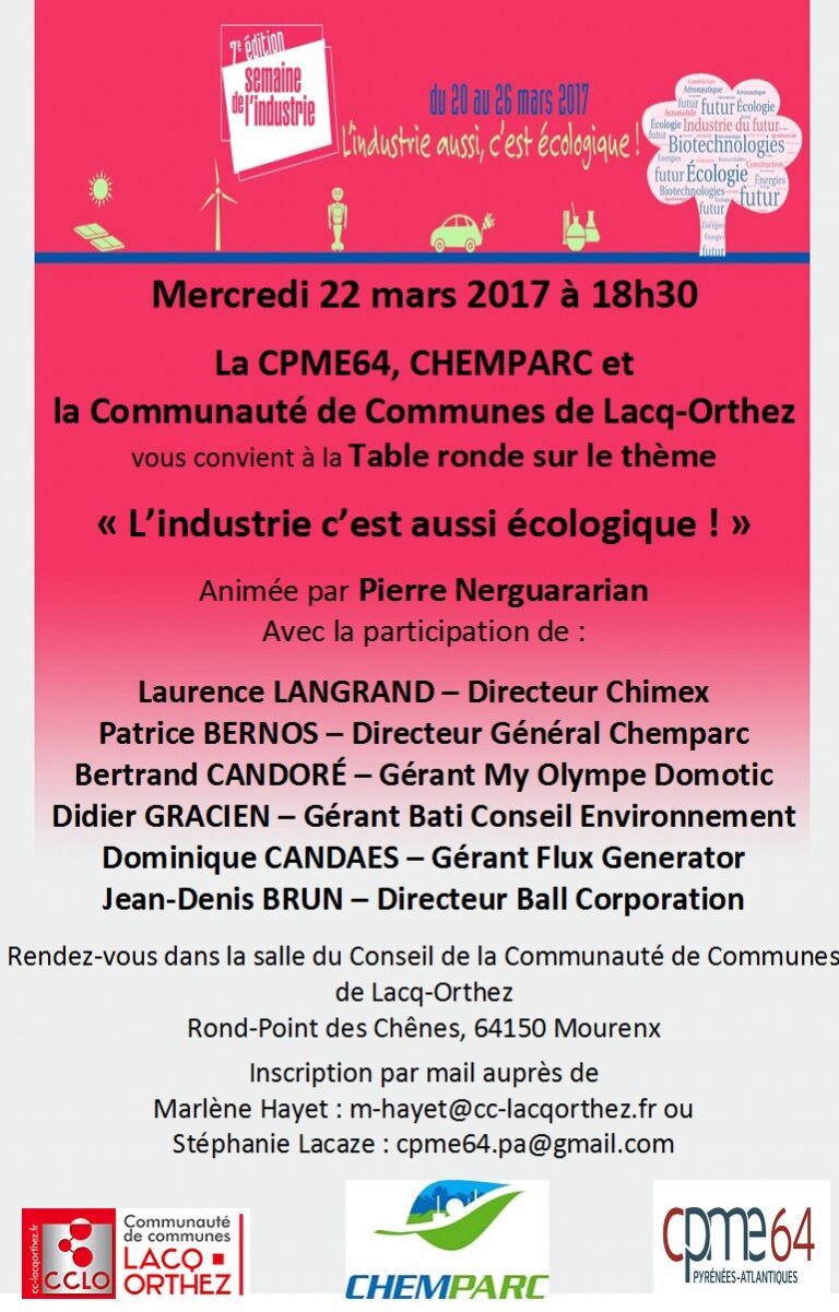 L&rsquo;industrie, c&rsquo;est aussi Ecologique !