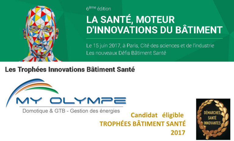 Finaliste TROPHÉES BÂTIMENT SANTÉ 2017 !