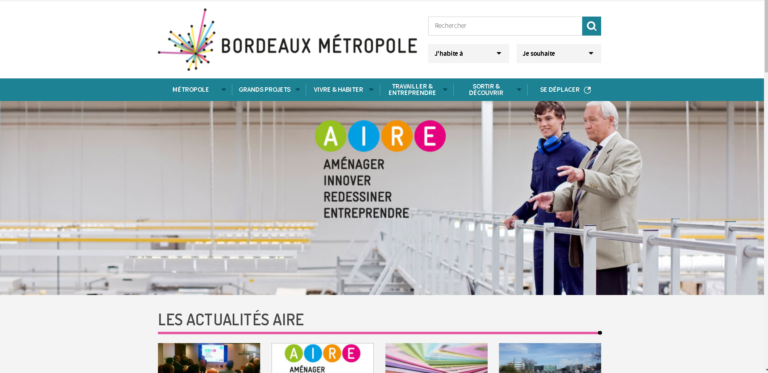 Pitch à Bordeaux Métropole : projet « AIRE »