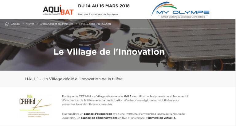 AQUIBAT : Le village de l&rsquo;innovation